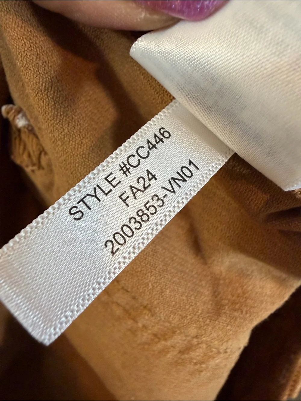 J. Crew Straight Leg Stretch Corduroy Pant Size 31 Tall Camel Brown Patch Pocket